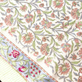 Pastel Elegance Block Printed Table Cloth