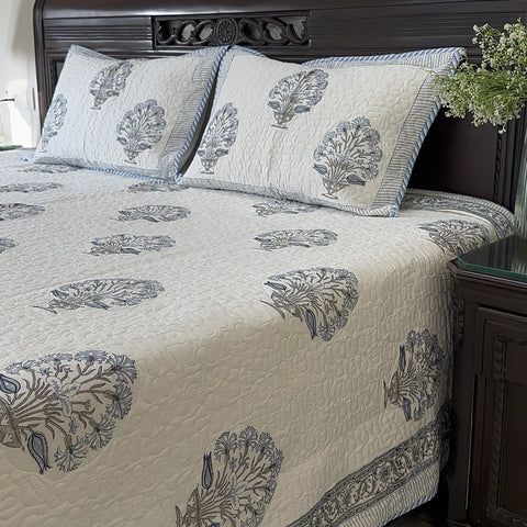 Midnight Majesty Quilted Bedcover