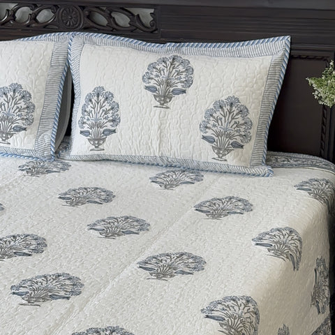 Midnight Majesty Quilted Bedcover