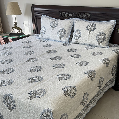 Midnight Majesty Quilted Bedcover