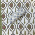 Regal Cypress Jaal Block Printed Single-Bed Dohar