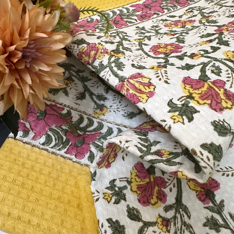 Phoolbel Waffle Cotton Towel Set