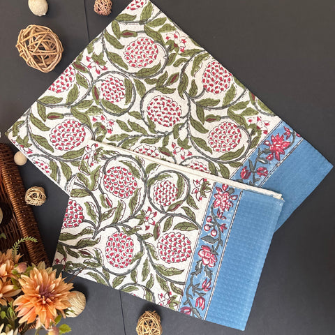 Phalbagh Waffle Cotton Towel Set