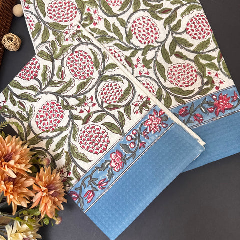 Phalbagh Waffle Cotton Towel Set