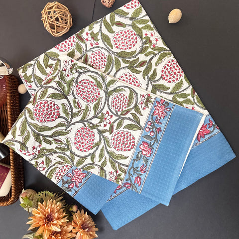 Phalbagh Waffle Cotton Towel Set
