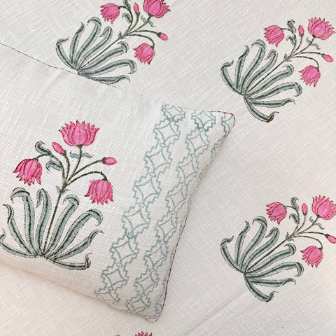 Kamal Block Printed TNT Bedcover