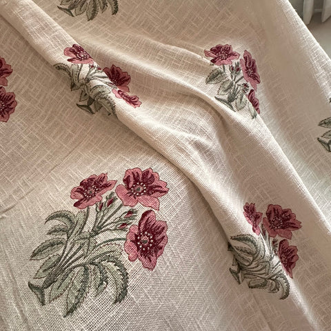 Saanjh Block Printed Throw
