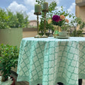 Premium Cotton-Round Table Cover-4 seater