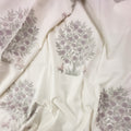 Crimson Meadow Block Printed Single Mulmul Dohar
