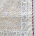 Chevron Glow Block Printed Single Mulmul Dohar