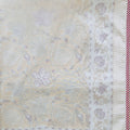 Chevron Glow Block Printed Single Mulmul Dohar