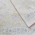 Chevron Glow Block Printed Single Mulmul Dohar