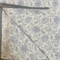 Chevron Glow Block Printed Single Mulmul Dohar