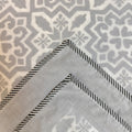 Chevron Glow Block Printed Single Mulmul Dohar