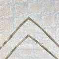 Chevron Glow Block Printed Single Mulmul Dohar