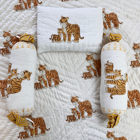 Sher-Khan Hand Block Printed Baby Set