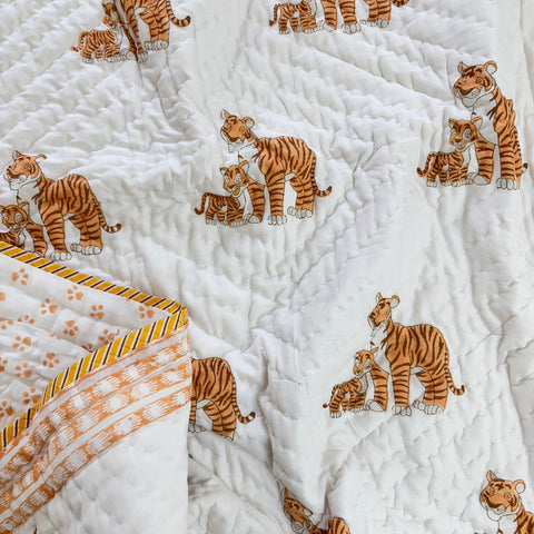 Sher-Khan Hand Block Printed Baby Set