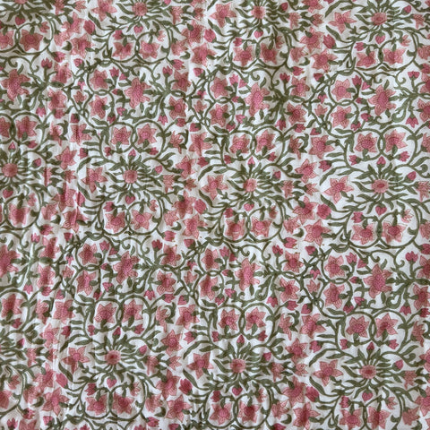 Sundar Sangam Double Bed Hand Block Printed Quilt