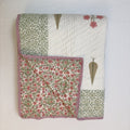 Sundar Sangam Double Bed Hand Block Printed Quilt