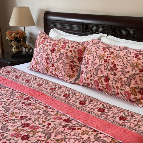 Garden Forever Quilted Bedcover