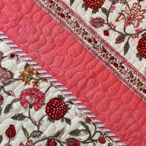 Garden Forever Quilted Bedcover