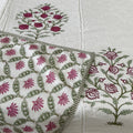 Petals Web Gadh Block Printed Bedsheet