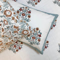 Rustic Charm Block Printed Bedsheet