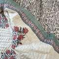 Soft Spice Handblock Printed Bedding Set