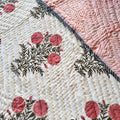 Mughal Mystique Double Bed Hand Block Printed Quilt