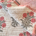 Mughal Mystique Double Bed Hand Block Printed Quilt