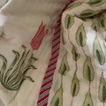 Afsana-E-Gul-Tulip Tale Handblock Printed Bedding Set
