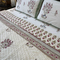 Dancing Dear Block Printed Bedding Set