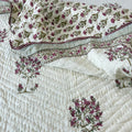 Dancing Dear Block Printed Bedding Set