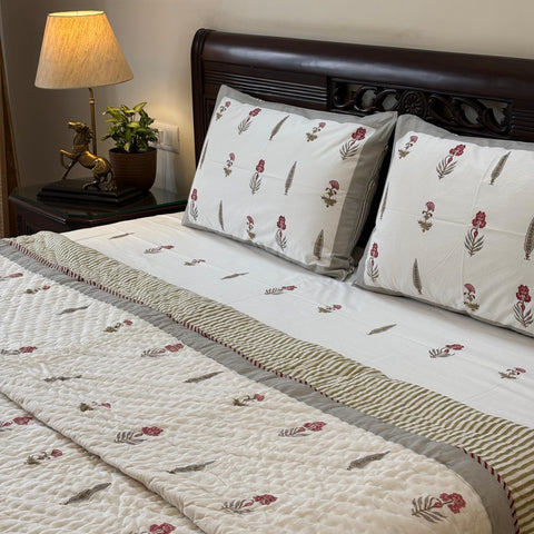 Gulshan Block Printed Bedding Set