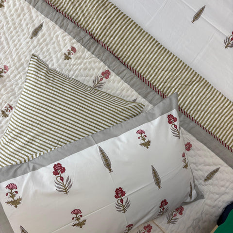 Gulshan Block Printed Bedding Set