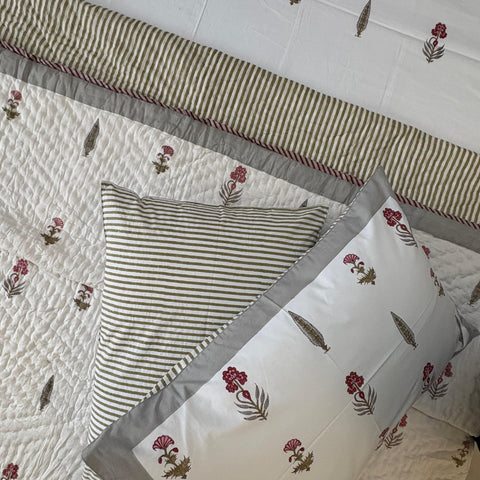 Gulshan Block Printed Bedding Set