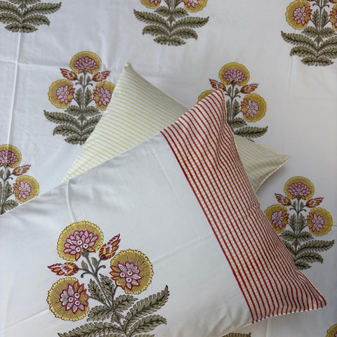 Pitambar Block Printed Bedsheet